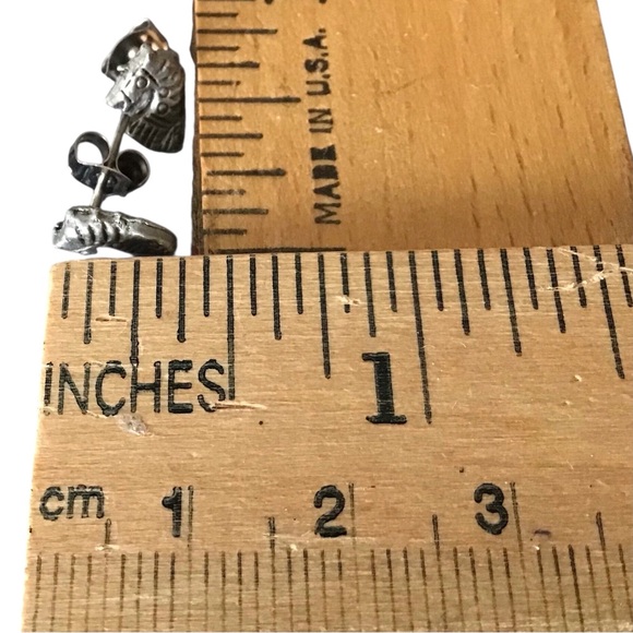 Carousel Brooch Earrings Set Horse Silver Metal Tone Fashion Jewelry - Picture 9 of 11